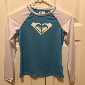Roxy girls’ rash guard